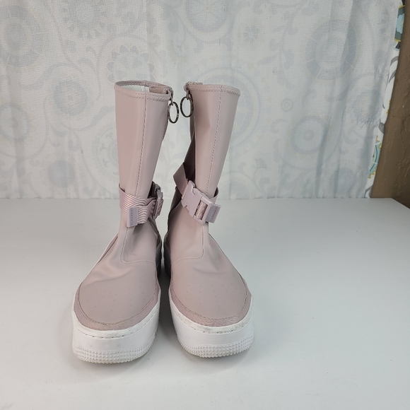 Nike Air Force 1 Sage High Violet Ash rain boots women's Sz 6.5 EUC - Picture 5 of 16